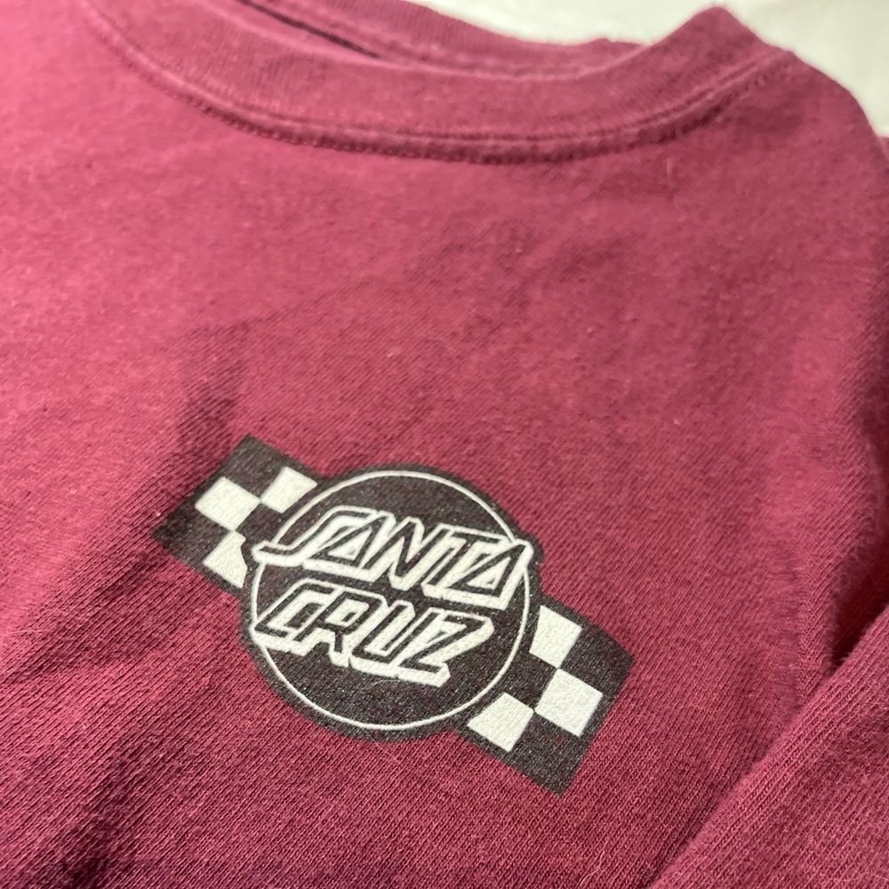 Santa Cruz Maroon Skater Crewneck